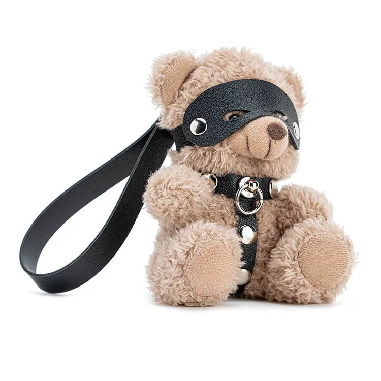 2024 Hot Sell Christmas Bear With Eye Patch Bondage DBSM for Bear Gift