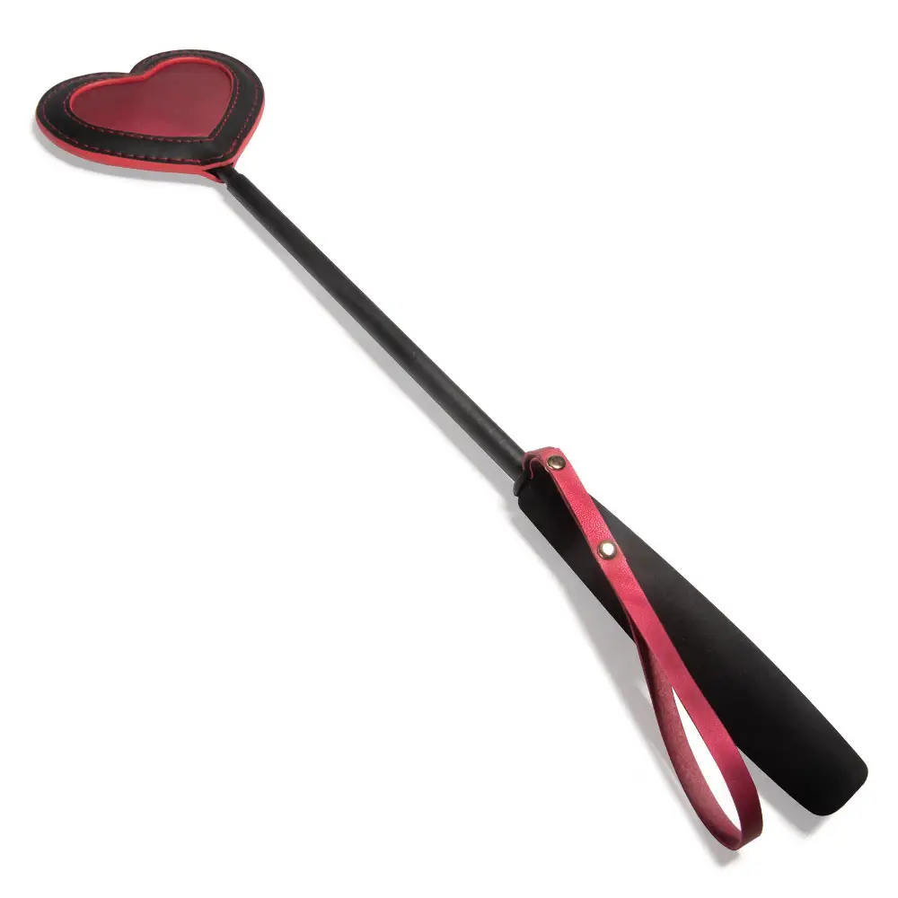 Reversible Luminous Heart Beautiful BDSM Kit Passion  PU Leather BDSM Paddle