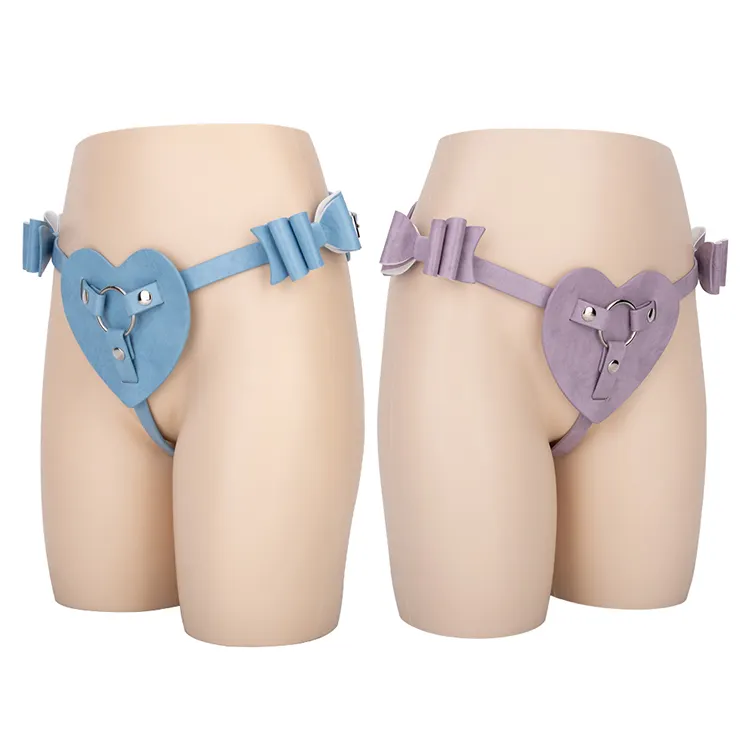 Lesbian Couples  Strapon Dildo Ultra PU Leather Harness Penis Strap on Dildo Harness Detachable with Panty Female Sex Toys