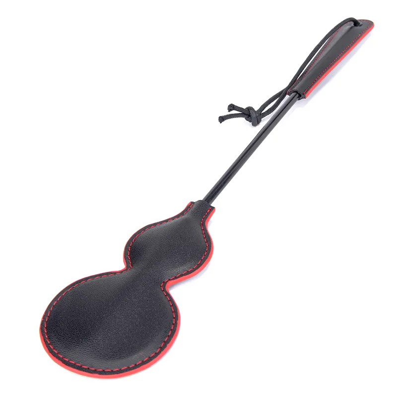PU Leather BDSM Flirting Feather Tickler Whip Paddle SM Spanking Hand Clap 100% Waterproof Sex Product