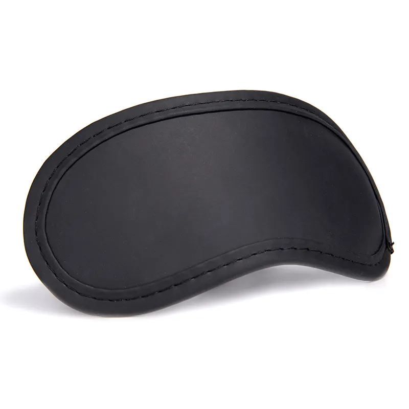 BDSM Bondage Sex Black PVC 100% Waterproof Cosplay for Couples Blindfold Eye Patch