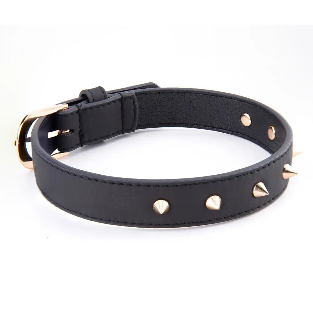 Gothic Style SM Restraint Toy Set Slave Collar with Neck Bondage Kit for Couple Novelty Carnival