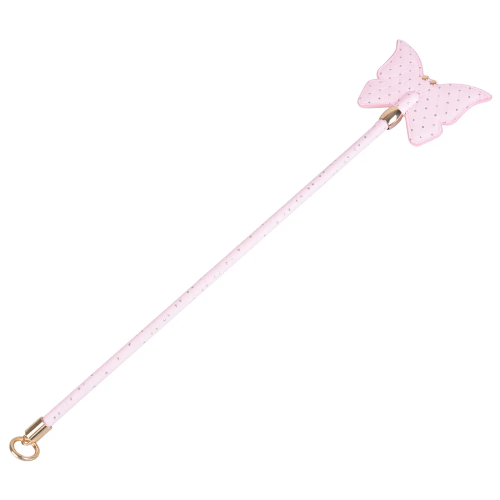 Butterfly Shaped Spanking Paddle with Rhinestone BDSM Bondage Adult Sex Toy