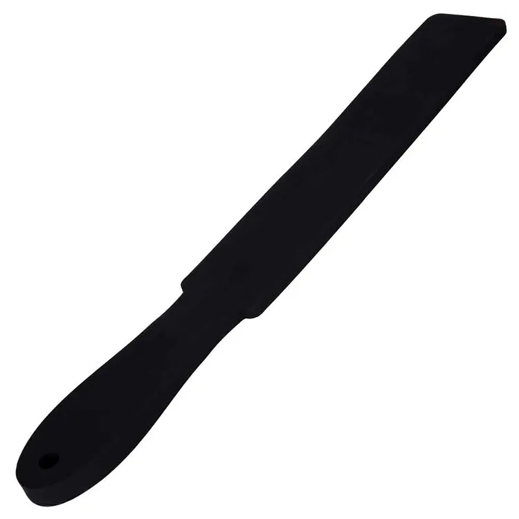 Black Silicone Waterproof Spanking Paddle Premium Adult SM Toy for Couples BDSM Play