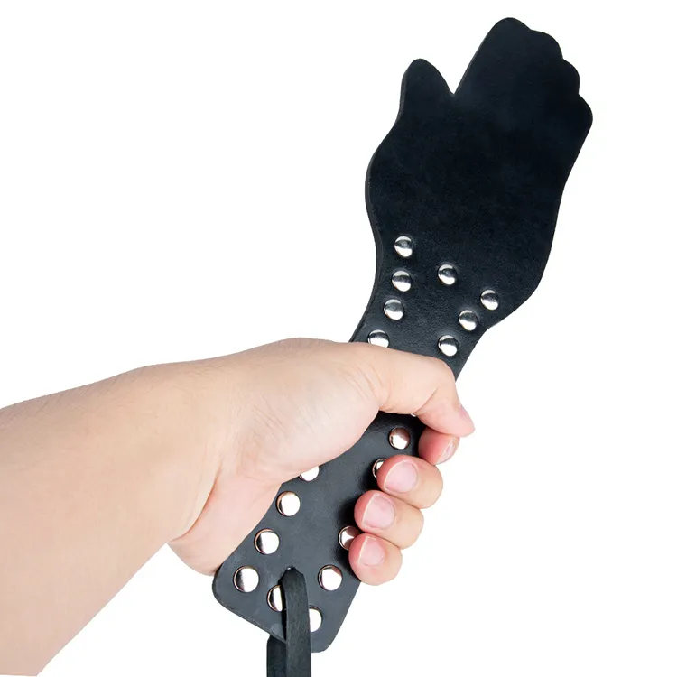 Premium PU Leather BDSM Paddle Double Layered Design for Elegant and Passionate Play