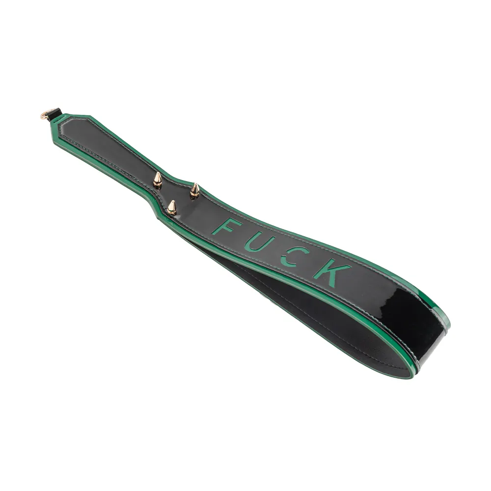 Reversible Whip Style  Beautiful BDSM Passion  PU Leather BDSM Paddle