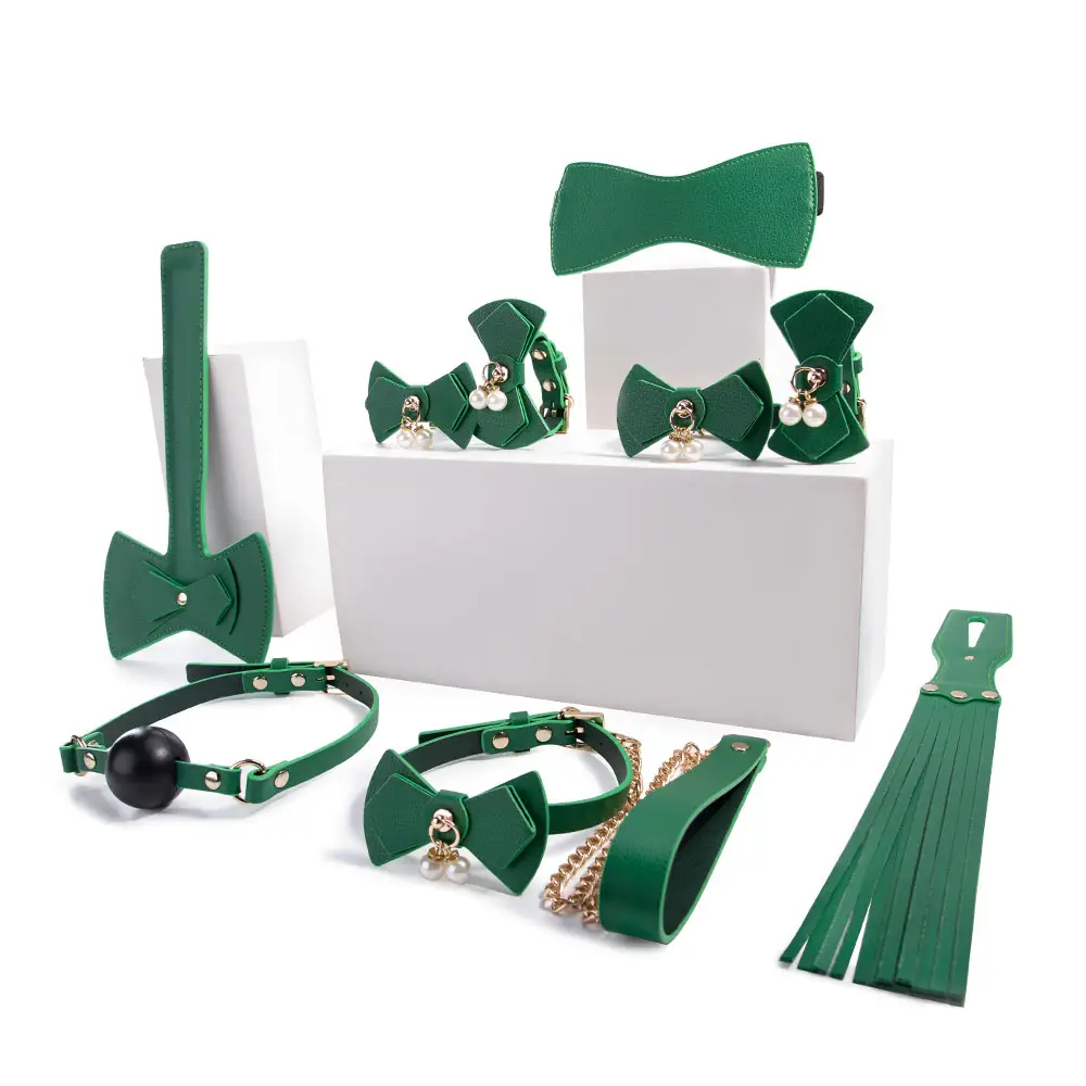 6PCS White Bridal Bondage Kit Premium Wedding Night BDSM Set for Newlyweds' Romantic Restraint Play and Honeymoon Gifts