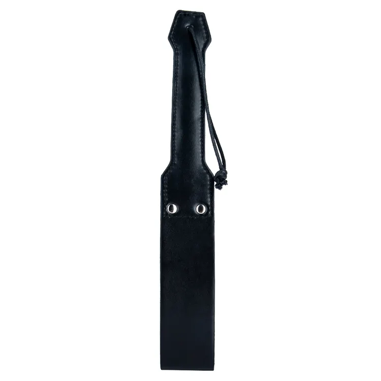 Adult SM Bondage Paddle Whip PU Leather Spanking Fetish Sex Toy Slave Whip Flirting Pat Toy for BDSM Couples Play