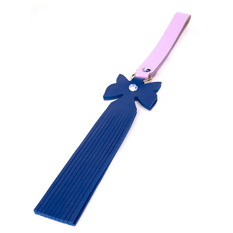 Premium Blue PU Leather Spanking Paddle for Couples Adult Games BDSM Flirting Fun Bondage Role Play Sex Toy