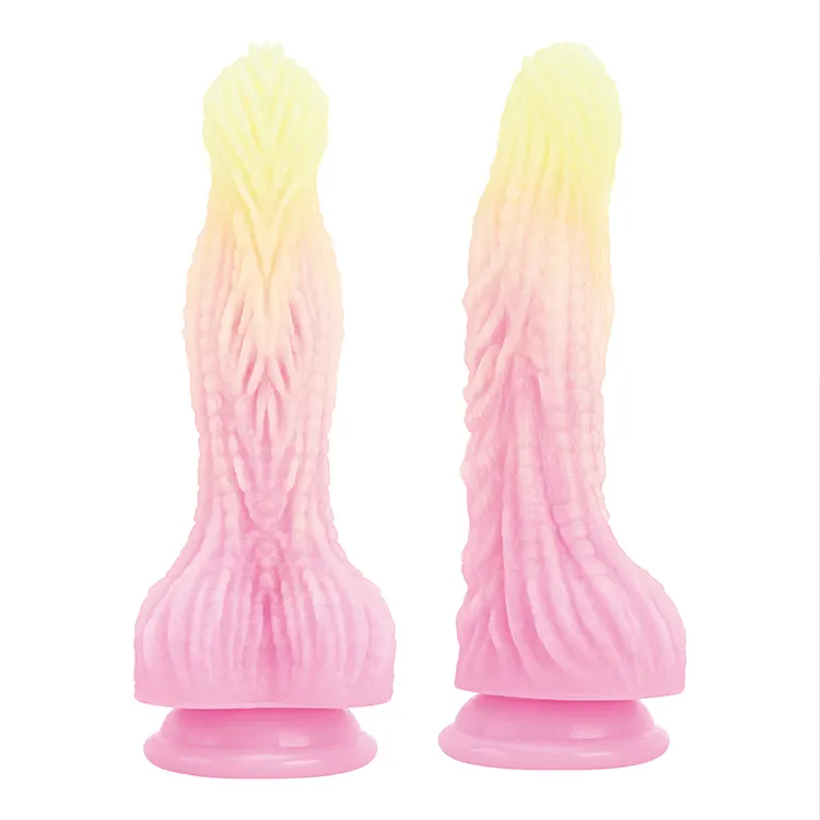 High Quality Realistic Monster Silicone Anal Dildo Mix-Colorful Soft Strong Suction Cup 100% Waterproof Eco-Friendly 195mm Being