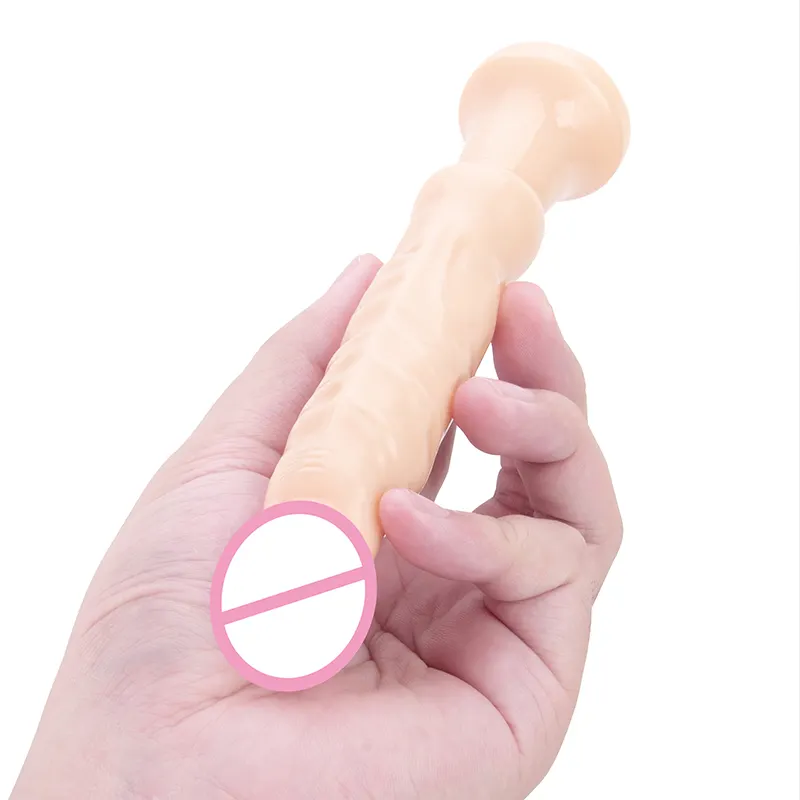 Wholesale PVC Realistic Sexy Toys for Women Soft Anal Plug and Butt Plug for Masturbation Includes Vagina Toy