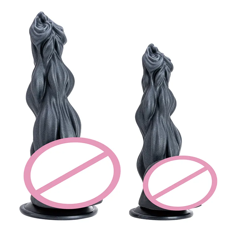 Monster Alien Large Silicone Anal Dildo Luminous Mixed Colors Soft Butt Plug 275mm Waterproof Sex Toy for Advanced Women Anal