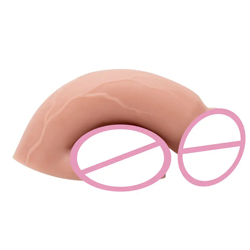 Lifelike Light Skin Texture Penis Dildo Packer 5.7 Inch Soft Silicone Realistic Packer Dildo for Women Lesbian Underwear