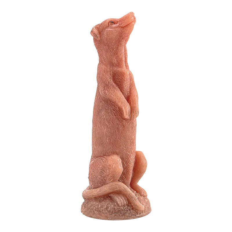 Animal Shaped Monster Dildo Liquid Silicone Soft Sex Toy 210mm Length 100% Waterproof 42mm Diameter Mixed Colors Being