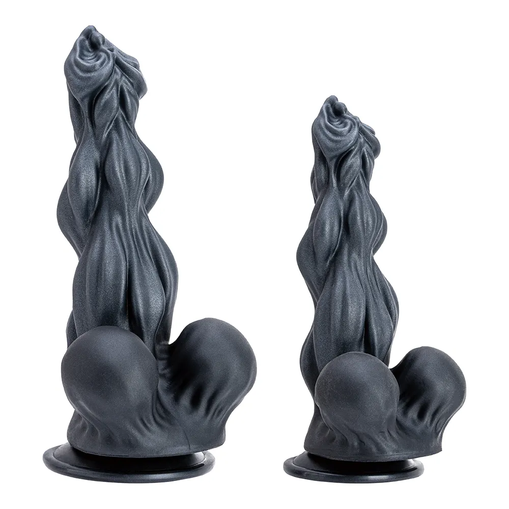Silicone Anal Plug for G-spot Fantasy Monster Alien Tentacle Dildo Huge Knot Dildo With Strong Suction Cup for Men Women