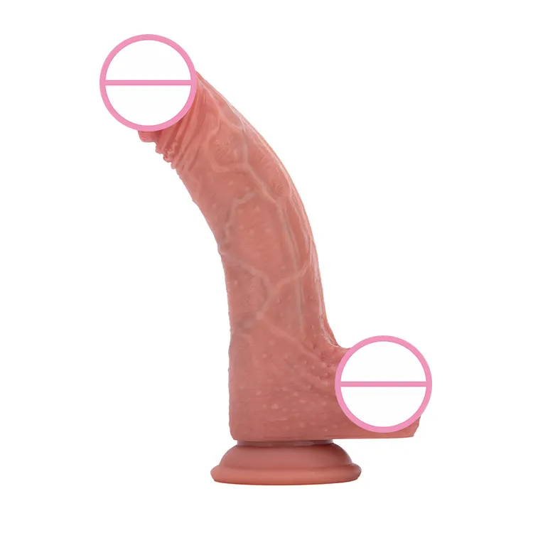 Soft Realistic Bendable Dildo Large Silicone Penis Vagina Suction Cup Anal Butt Plug Massage Adult Sexy Toys for Woman Sex Shop