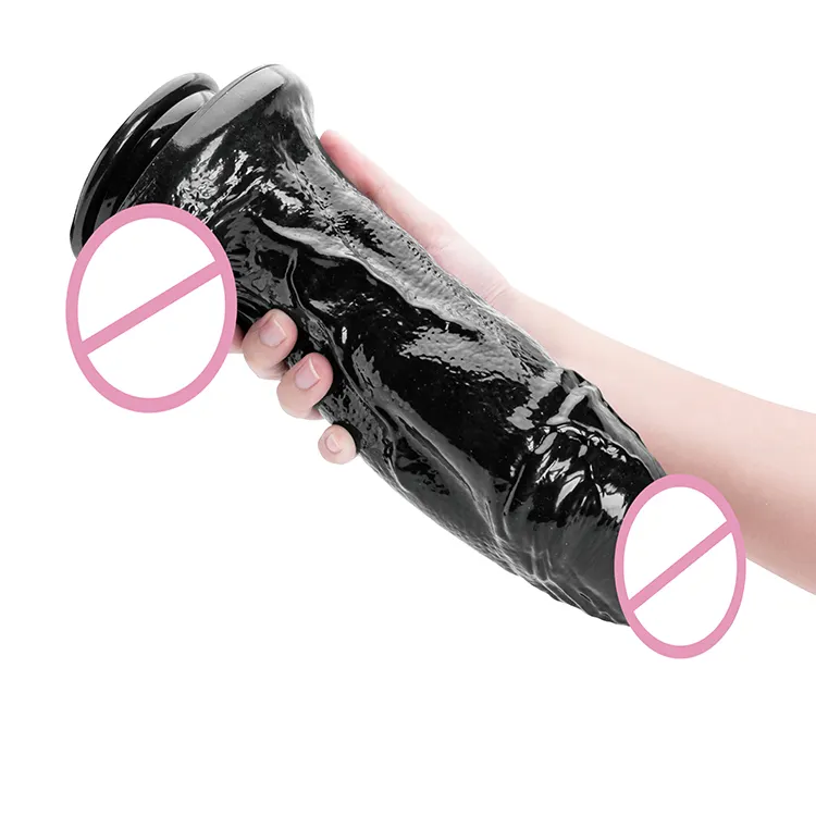G Spot Stimulator Dildos Feels Like Skin Body Safe Material Strong Suction Cup Realistic Dildo 14 Inch Dildo for Adult