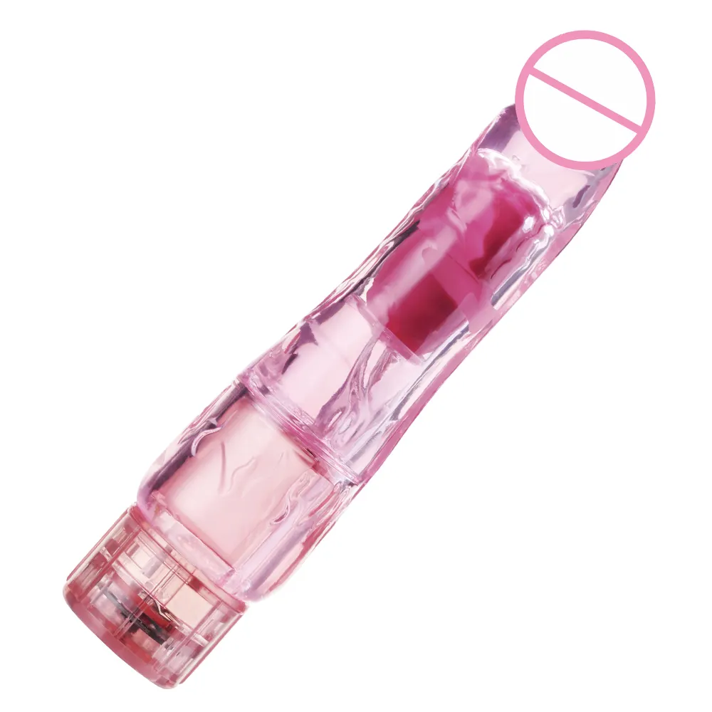 High Quality  Hand Free Battery Rechargeable Wireless Remote Vibrating Realistic TPR Dildo