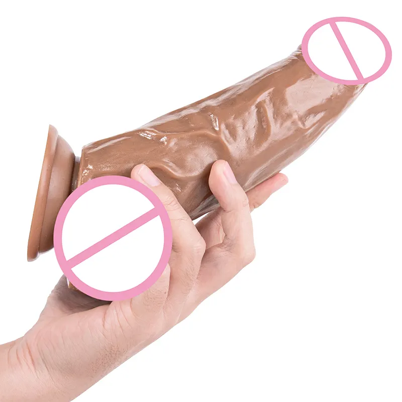 Realistic Eco-Friendly 100% Waterproof Silicone Dildos for Women Soft Sex Toys with Real Feel for Male Companion