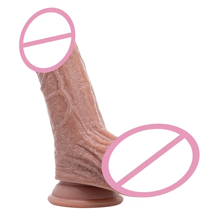 Artificial Penis Flesh Female Adult Toys Liquid Silicone Big Dildo Adult Sex Toys King Size Dildo for Women