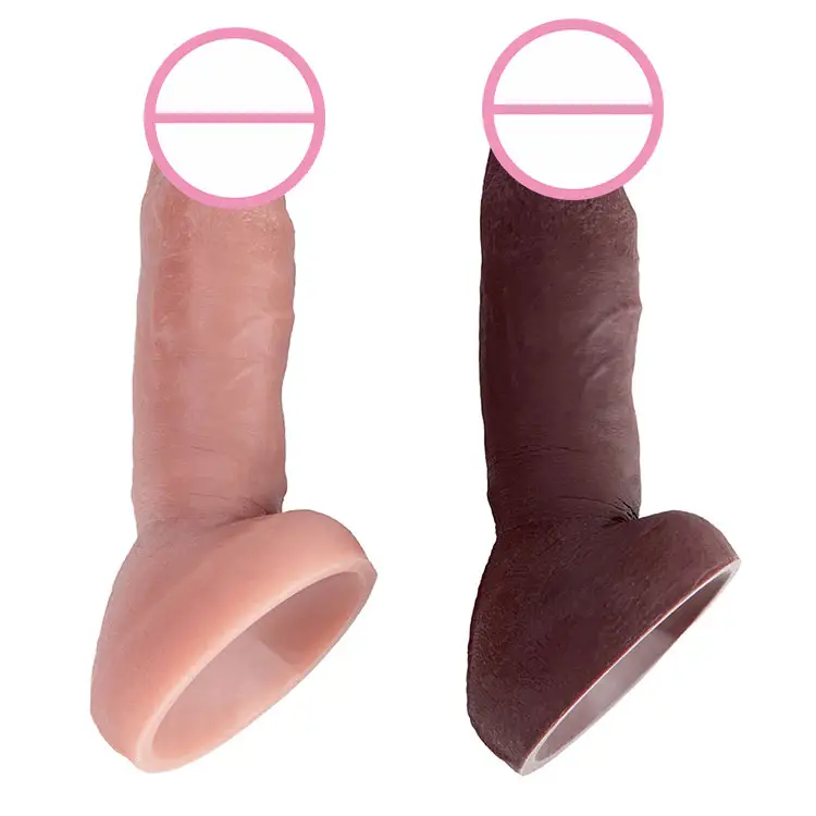 Wholesale Realistic Soft Silicone Dildo Suction Cup Women-100% Waterproof Eco-Friendly Artificial Penis Masturbation Toy