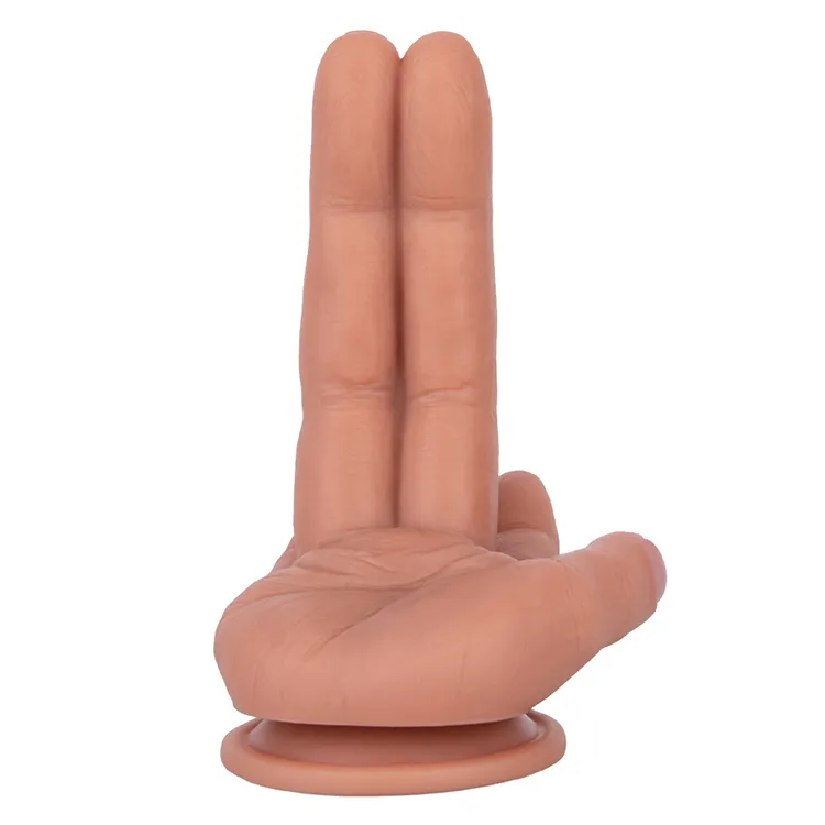 Silicone Finger Dildo With Suction Cup Sex Toys for Women Men Gay Dildos Artificial Finger Shape Dildo for Woman Man