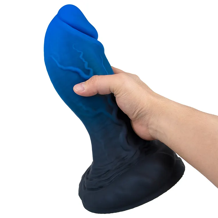 Fantasy Silicone Monster Dildo Huge Dragon Knot  Alien Animal Soft Silicone with Suction Cup for Women Men Gay Couples
