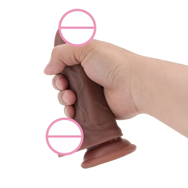 Realistic Female Silicone Dildo Massage Adult Product Masturbator Safer Sex Product for Woman Man