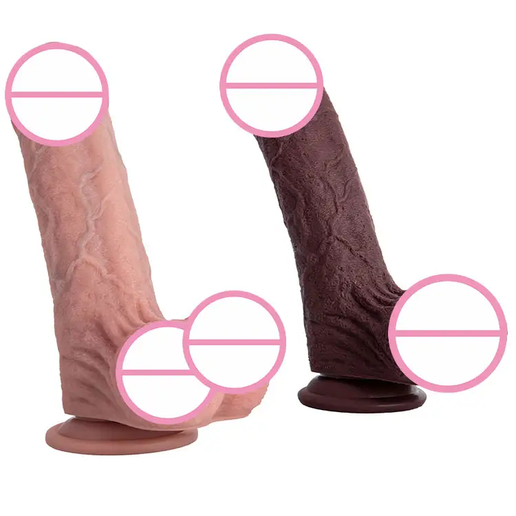 New Style Real Soft Silicone  Dildo Anal Plug Butt Plug Sex Toys Anal Sex Adult Sex Toys for Women Man