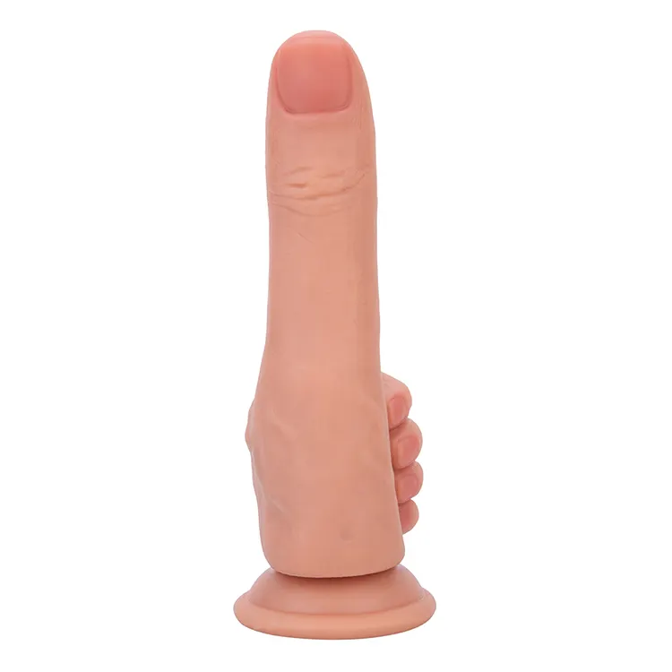 Women Man's Realistic Thick Silicone Dick Dildo Big Finger with Suction Cup for G-Spot Masturbation for Anal Sex Toy for Gay Use