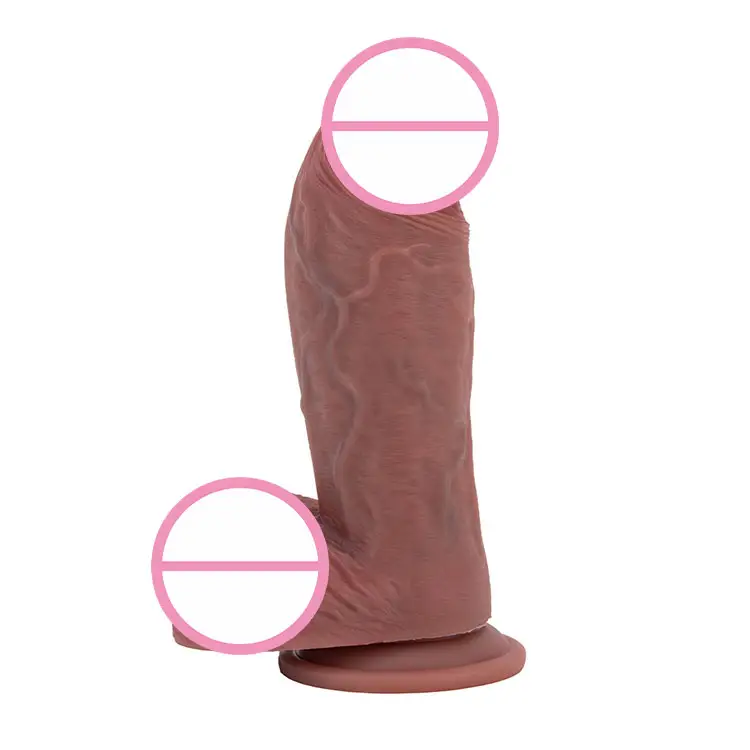 Deep Color Realistic Big Black Dildo Sex Toy with Suction Cup Dildos for Women Huge Realistic Dildo for Woman