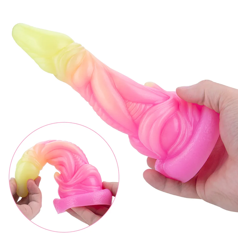 Large Tentacle Horse Monster Animal Dog Dildo for Women Couple Toy Anal Plug Sex Toys for Women Strong Suction Cup Dildo for Men