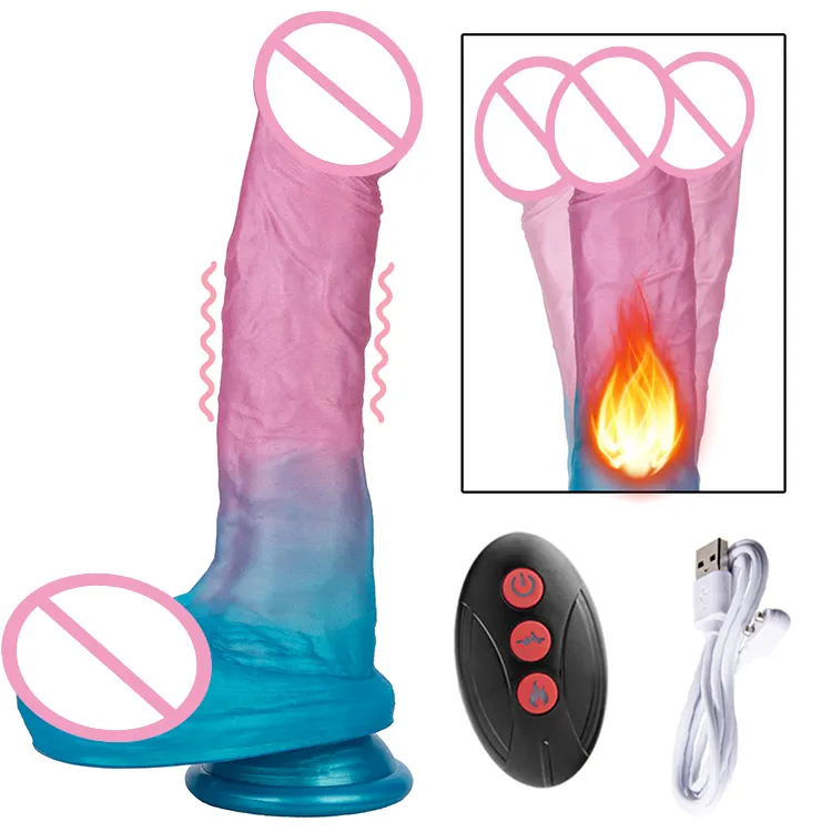 Realistic Remote Control Dildo for Woman Vibrating Dildo Female Masturbation Dildo with Suction Cup Sex Toys for Woman Man