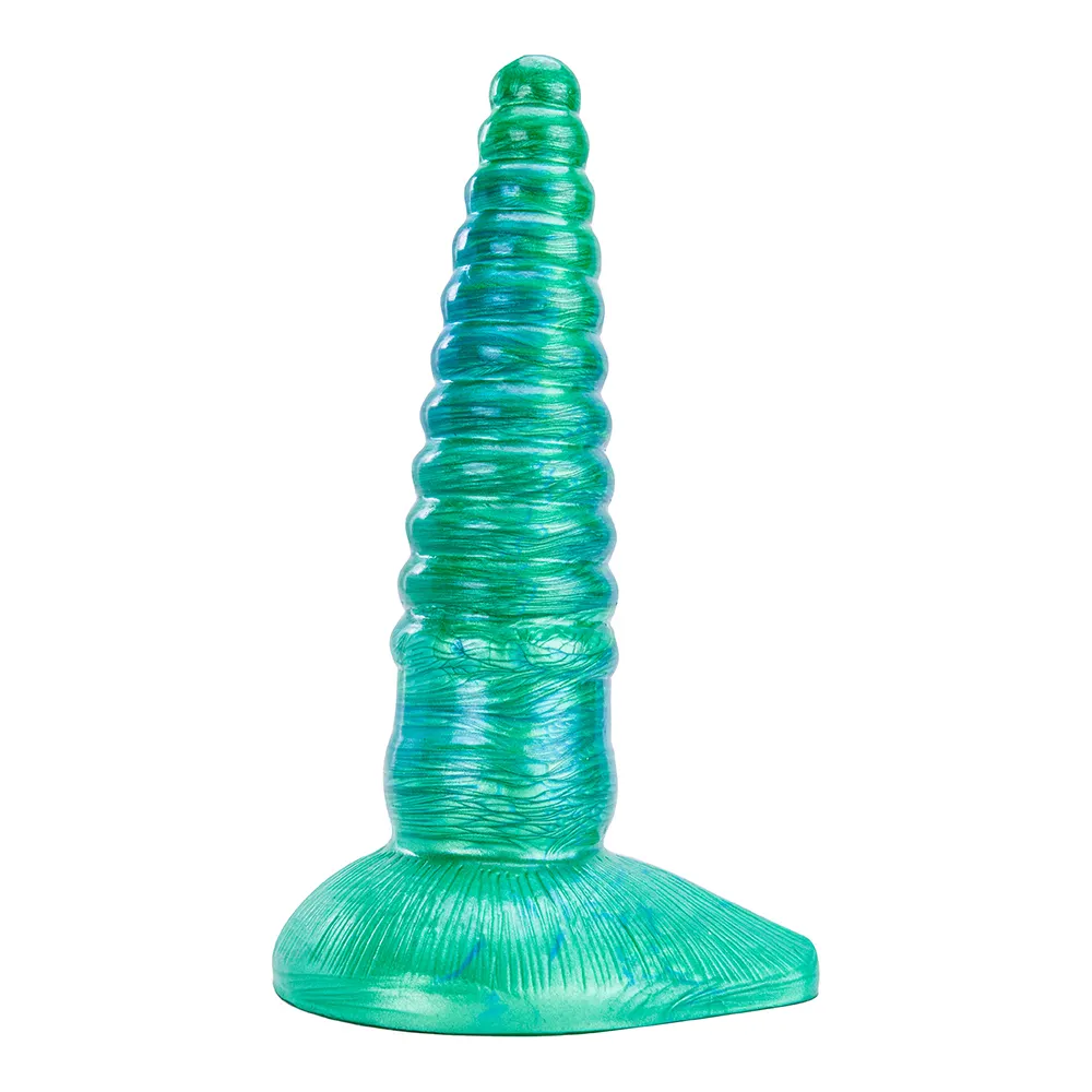 Colorful Monster Alien Dildo Soft Safe Liquid Silicone Anal Plug Sex Toys for Prostate Massage Anal Butt Plug Alien Design