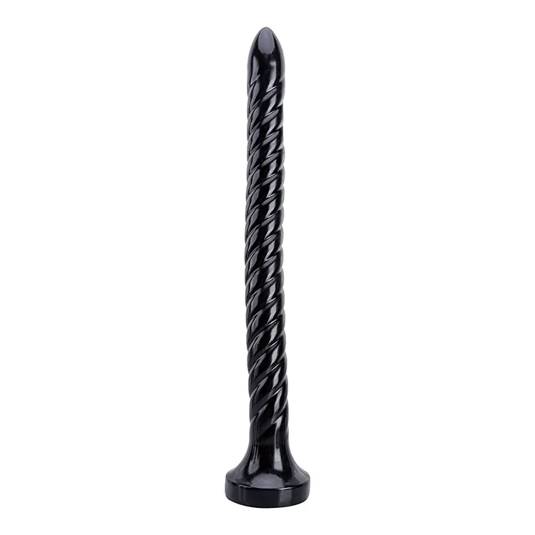 Realistic Long Thick Dildo  Body-Safe Material Thick Girth Dildo Black Adult Games Gay Dildo