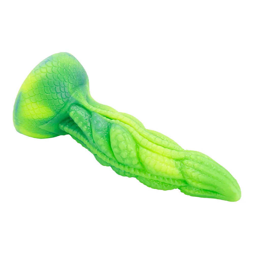 Green Glow in Dark Silicone Dildos for Women Soft Adult Sex Products Female Masturbator in the Form of an Artificial Penis