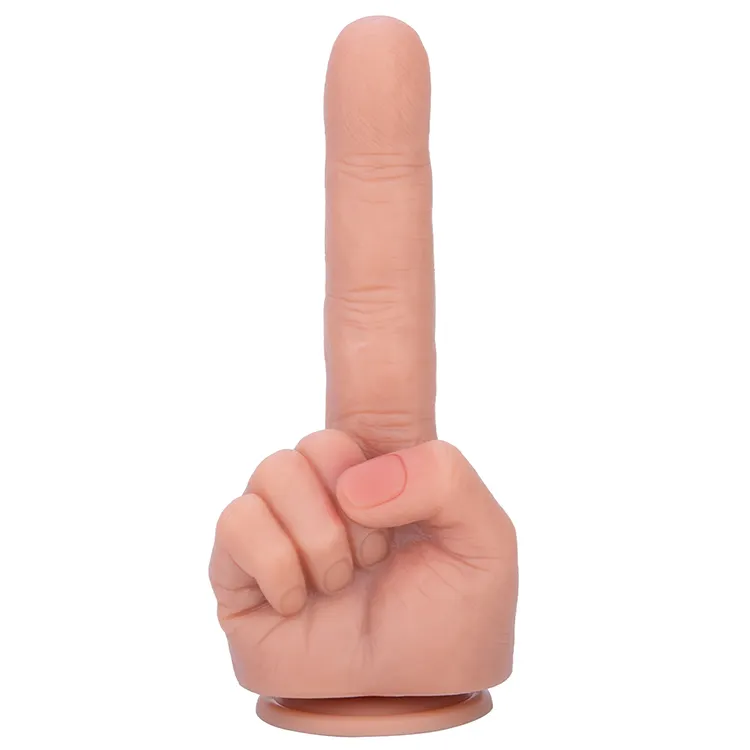 Silicone Index Finger Dildo Huge Dildo with Strong Suction Cup for Woman Realistic Finger Female Masturbation Dildo Sex Toys