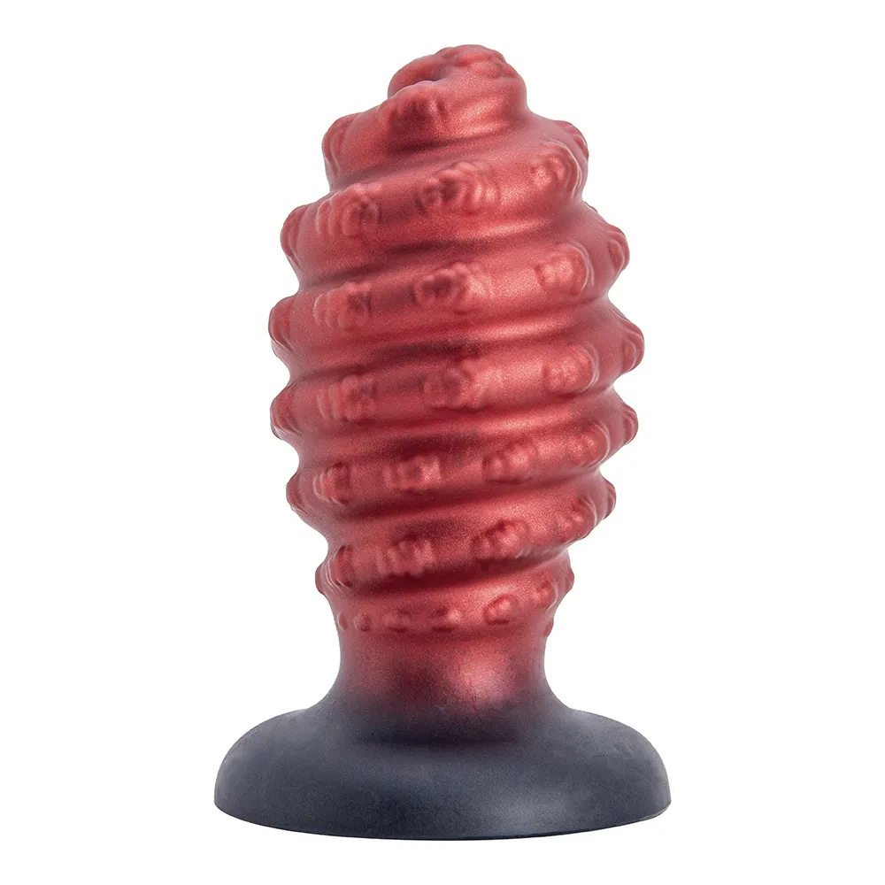 High Quality BIg Anal Plug Charging  Safe Material Hardness Silicone Dildo