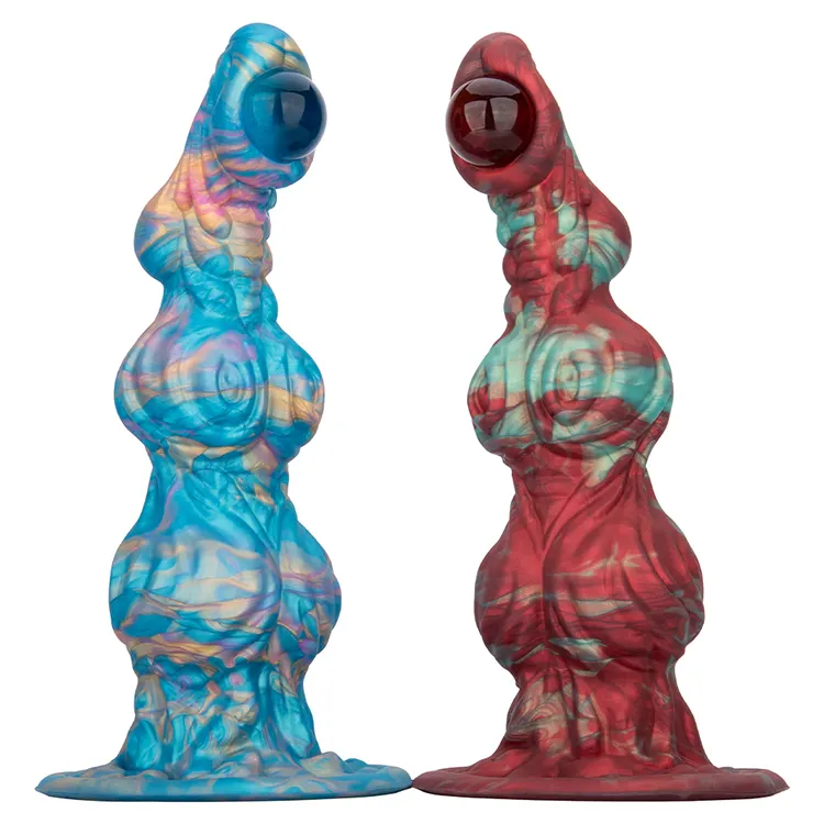 Alien Cock Big Knot Monster Dildo Latest Dog Sex Toy Animal Dildo Anal Plug Hands-free Beast Dildos Sex Toys for Adult
