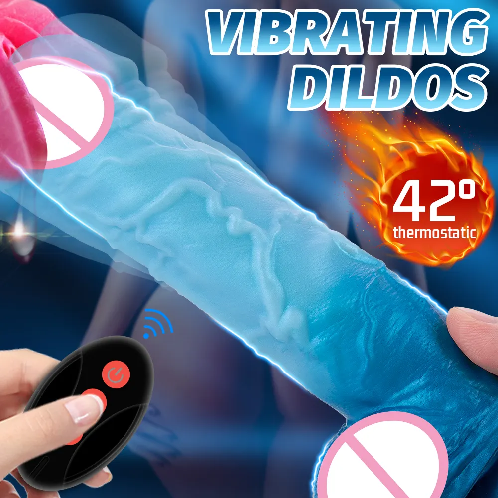 Powerful G-spot Dildo Vibrator Female Masturbation Dido Vibrator Adult Sex Toy Realistic Black Dildo Vibrator for Male