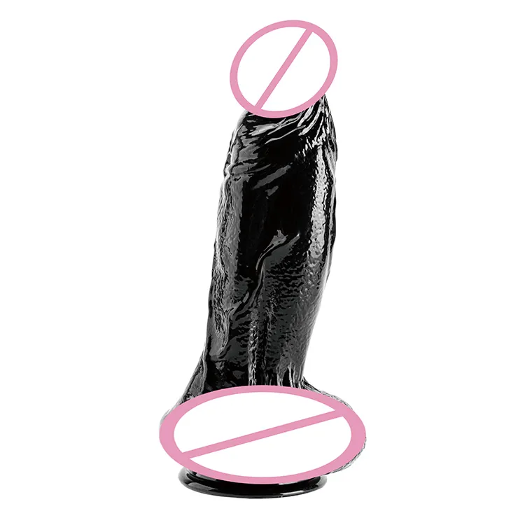 King Size Lifelike Soft Eco Friendly Waterproof PVC Dildo for Women's Pleasure