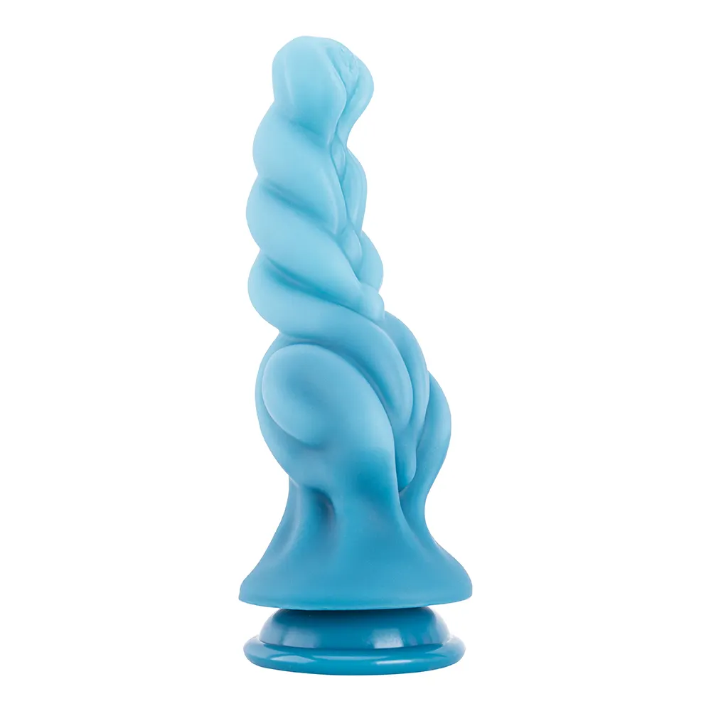 Real  Silicone Suction Cup Big Cock Dual Dicks Stimulator  Dildo