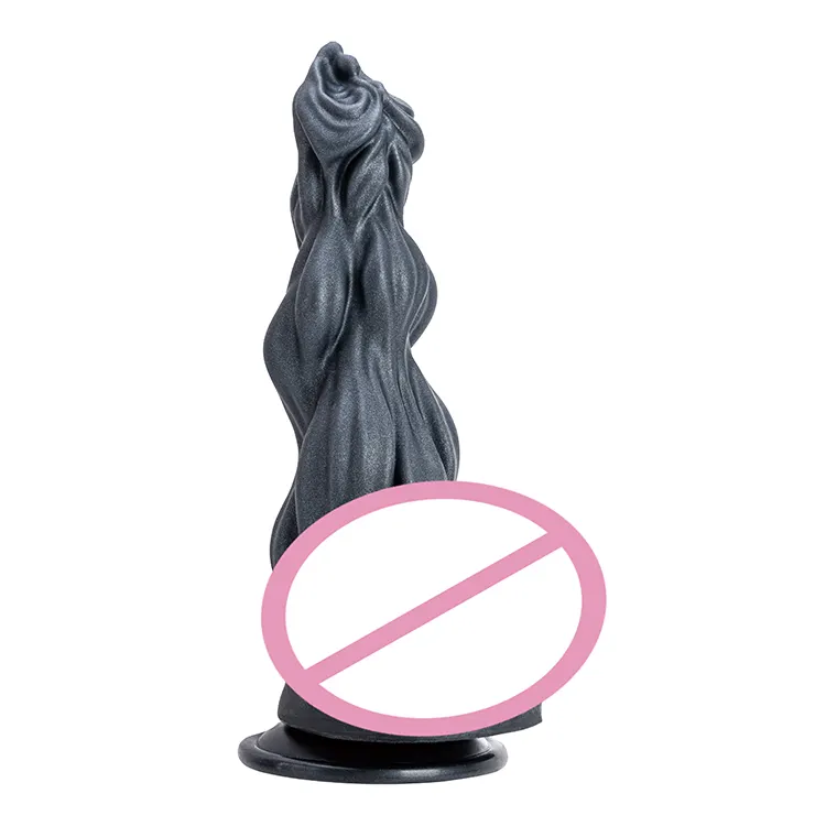 Huge Charging Warm Vibrator Safe Material Moderate Hardness Silicone Dildo