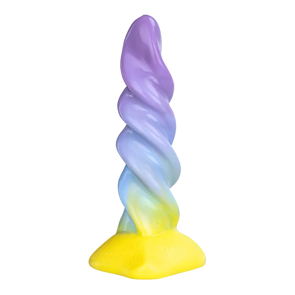 Beautiful Colorful Style Sex Toy Strong Suction Cup Animal  Dildo