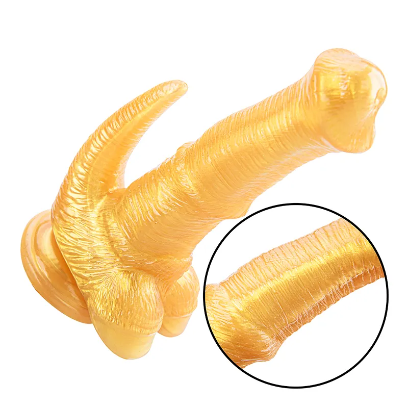 Monster Real Cheap Soft Long Disk Safe Material Silicone Dildo Sexy Toy