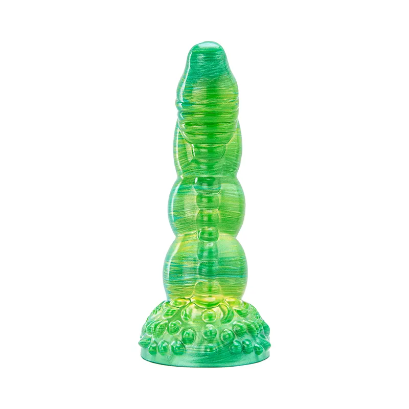 Fantasy Alien Big Bulbous Knot Cock K9 Design Butt Plug Hands-Free Monster Dildo for Adults