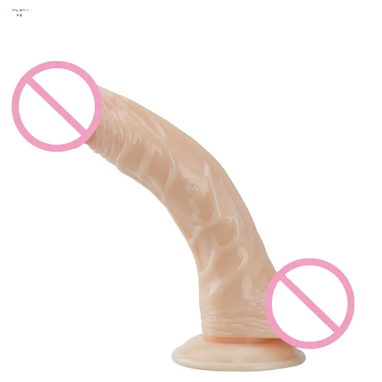 Realistic Slim G-Spot Dick Dildo Perfect Size with Strong Suction Cup Soft Feature for Female Sexual Pleasure
