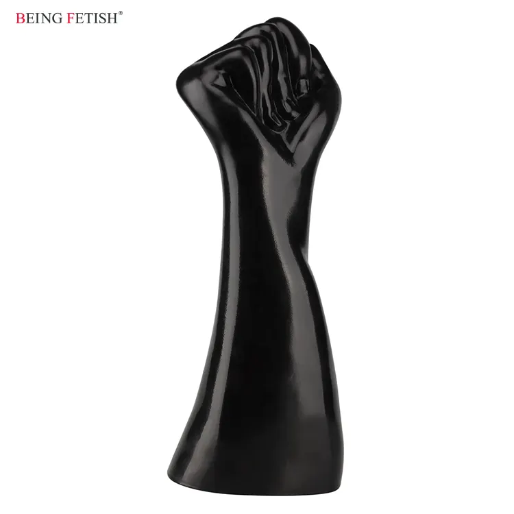 9 Inches Black Fisting Dildo for Lesbian Sex