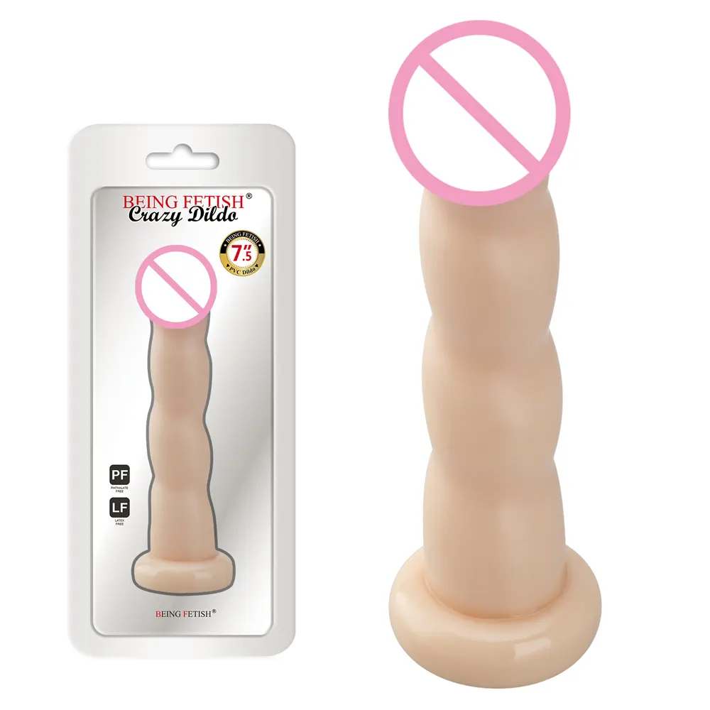 Girl Adult Sex Toys Plastic Penis Toy Anal Dildo