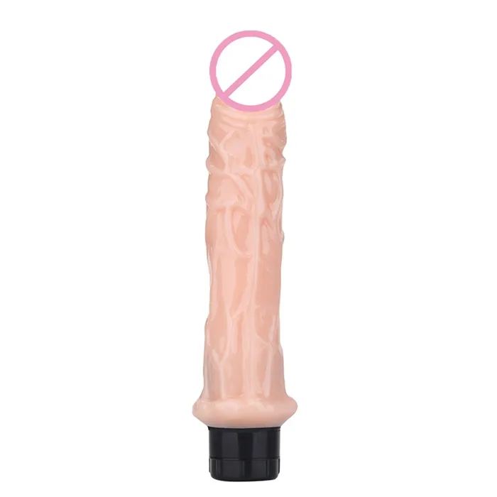 Factory Price Long Thrusting Artificial Dildo Vibrator Adult Sex Toy for Woman